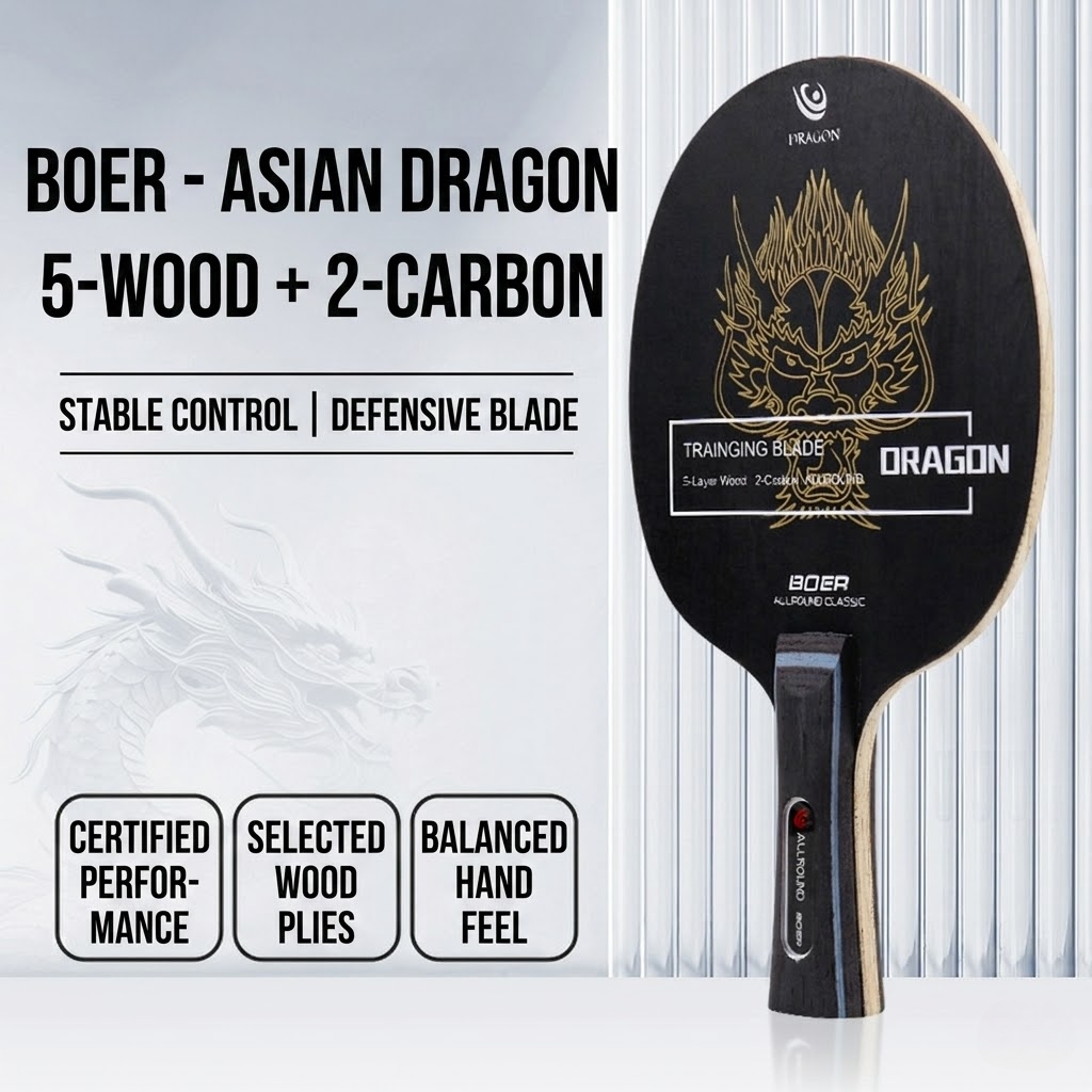 Boer Asia Dragon Table Tennis  - Table Tennis Zhang Jike recension och pris