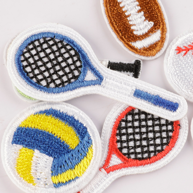 100pcs/Lot Creative Embroidery - Table Tennis Olympics recension och pris