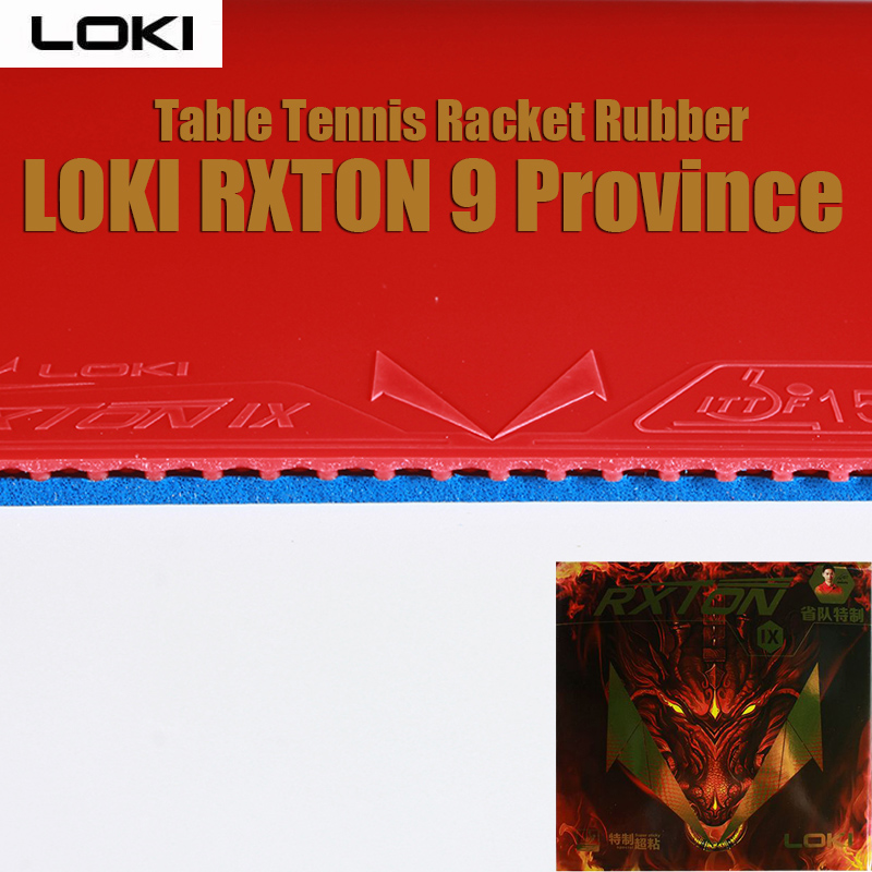 LOKI RXTON 9 Table Tennis Rubb - Table Tennis Loki recension och pris
