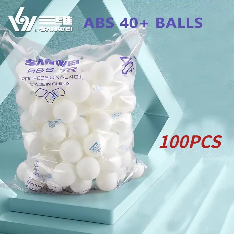 50/100pcs SANWEI TR 3 Star Tab - Table Tennis Olympics recension och pris